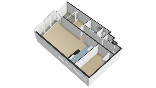 Raadhuisplein 17, 2951 GS Alblasserdam - Plattegrond 3D2 - Appartement - Raadhuisplein 17 te Alblasserdam.jpg