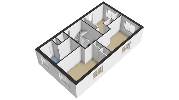 Raapzaadhof 1, 2952 EG Alblasserdam - Plattegrond 1E - 3D - Raapzaadhof 1 te Alblasserdam.jpg