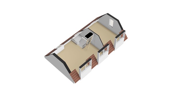 Raapzaadhof 1, 2952 EG Alblasserdam - Plattegrond 2E - 3D - Raapzaadhof 1 te Alblasserdam.jpg