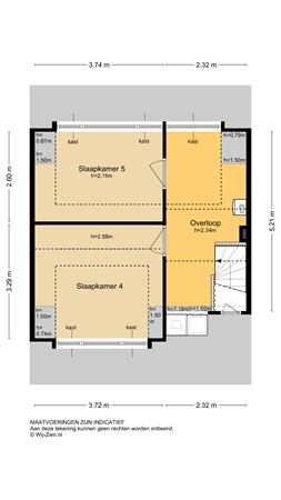 Ary Scheffersingel 8, 3351 BC Papendrecht - Plattegrond 2E - 2D - Ary Scheffersingel 8 te Papendrecht.jpg