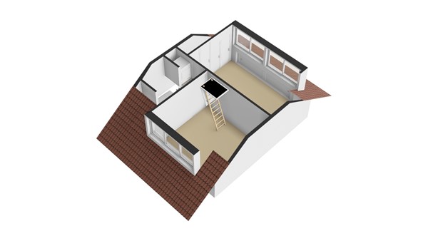 Wolfspoot 24, 2954 NE Alblasserdam - Plattegrond 2E - 3D - Wolfspoot 24 te Alblasserdam.jpg
