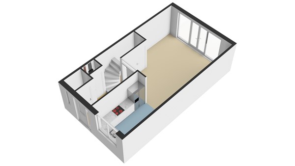 Blokweersingel 84, 2953 XA Alblasserdam - Plattegrond 3D - BG - Blokweersingel 84 te Alblasserdam.jpg