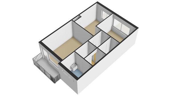 A. Anemastraat 8, 3354 AA Papendrecht - Plattegrond EV 3D - A. Anemastraat 8 te Papendrecht.jpg