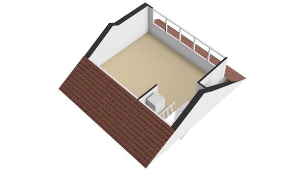 Troelstrastraat 32, 2953 BM Alblasserdam - Plattegrond 2E 3D - Troelstrastraat 32 te Alblasserdam.jpg