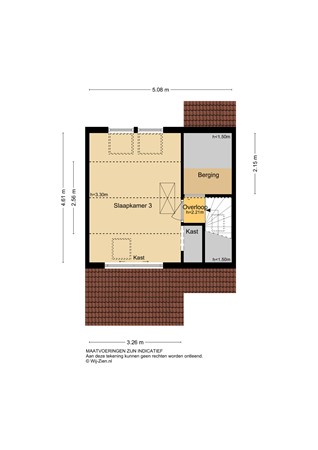 Salamander 17, 2954 BE Alblasserdam - Plattegrond 2E - 2D - Salamander 17 te Alblasserdam.jpg
