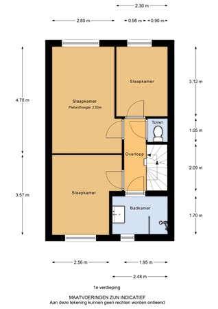 Anemoonhof 2, 3355 RR Papendrecht - Anemoonhof 2_1e verdieping.jpg