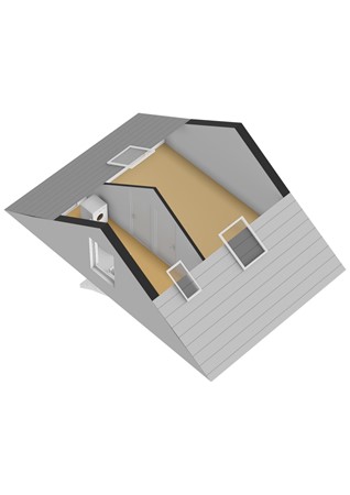 Anemoonhof 2, 3355 RR Papendrecht - Anemoonhof 2_2e verdieping_3D.jpg