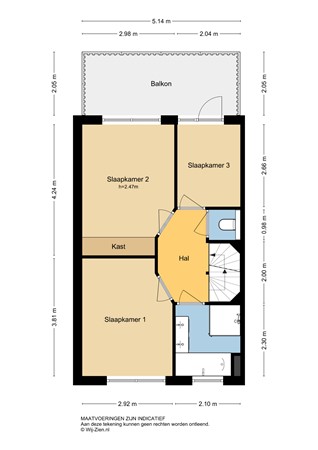 Meerkoet 26, 2957 NJ Nieuw-Lekkerland - Plattegrond 1E - 2D - Meerkoet 26 te Nieuw-Lekkerland.jpg