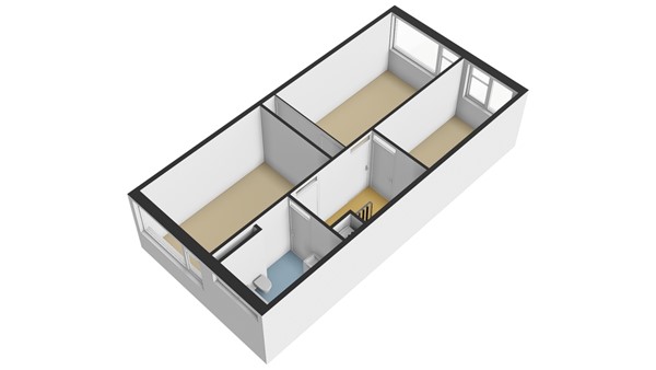 Da Costastraat 42, 2951 XB Alblasserdam - Plattegrond 2E - 3D - Da Costastraat 42 te Alblasserdam.jpg