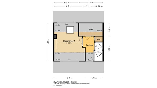 IJsselstraat 18, 2953 CZ Alblasserdam - Plattegrond - TV- 2D - Ijsselstraat 18 Alblasserdam.jpg