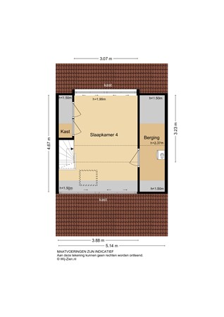 Watervluchtmolen 30, 2957 JB Nieuw-Lekkerland - Plattegrond 2E - 2D - Watervluchtmolen 30 te Nieuw-Lekkerland.jpg