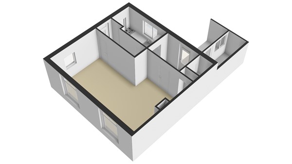 Oranjestraat 2, 2952 AH Alblasserdam - Plattegrond BG - 3D - Oranjestraat 2 te Alblasserdam.jpg