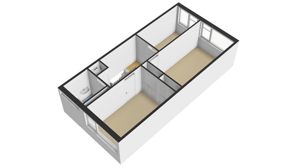 Potgieterstraat 17, 2951 XS Alblasserdam - Plattegrond 3D - 2E - Potgieterstraat 17 te Alblasserdam.jpg
