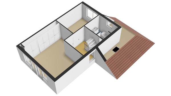 Campanulahof 27, 3355 BH Papendrecht - Plattegrond 1E - 3D - Campanulahof 27 te Papendrecht.jpg