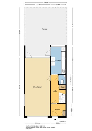 Meester Bouwmanstraat 12, 2957 AV Nieuw-Lekkerland - Plattegrond BG - 2D - Meester Bouwmanstraat 12 te Nieuw-Lekkerland.jpg