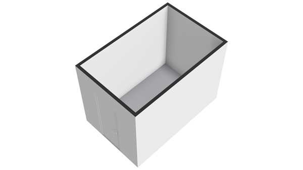 Plantageweg 132C, 2951 VH Alblasserdam - Plattegrond berging - 3D - Plantageweg 132-C te Alblasserdam.jpg