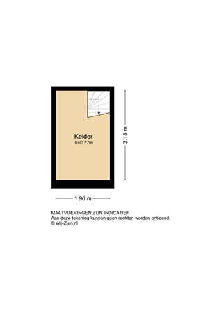 W.B. van der Veldenstraat 11, 2953 CW Alblasserdam - Plattegrond KL - 2D - W.B. van der Veldenstraat 11 te Alblasserdam.jpg