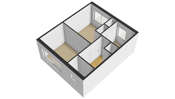 W.B. van der Veldenstraat 11, 2953 CW Alblasserdam - Plattegrond 1E - 3D - W.B. van der Veldenstraat 11 te Alblasserdam.jpg