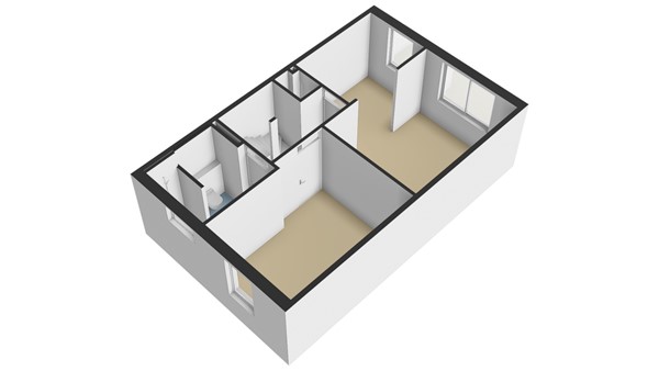 Zwanebloem 53, 2954 NH Alblasserdam - Plattegrond EV - 3D - Zwanebloem 53 Alblasserdam.jpg