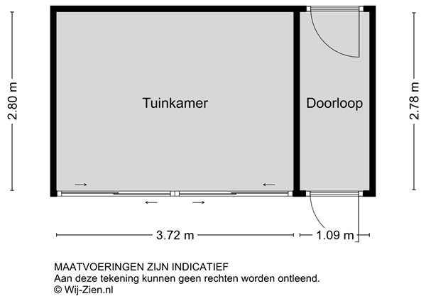 Zwanebloem 53, 2954 NH Alblasserdam - Plattegrond TK - 2D- Zwanebloem 53 Alblasserdam.jpg