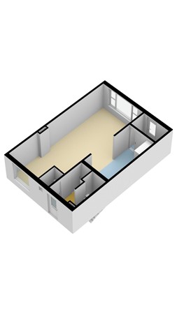 Merwedeweg 25, 2953 XK Alblasserdam - Plattegrond BG - 3D - Merwedeweg 25 te Alblasserdam.jpg
