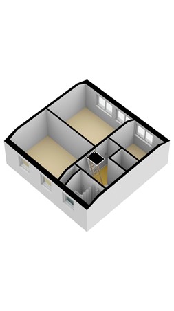 Merwedeweg 25, 2953 XK Alblasserdam - Plattegrond 1E - 3D - Merwedeweg 25 te Alblasserdam.jpg