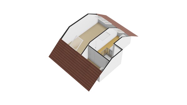 Cypressenlaan 49, 3355 SB Papendrecht - Plattegrond 2E - 3D - Cypressenlaan 49 te Papendrecht.jpg