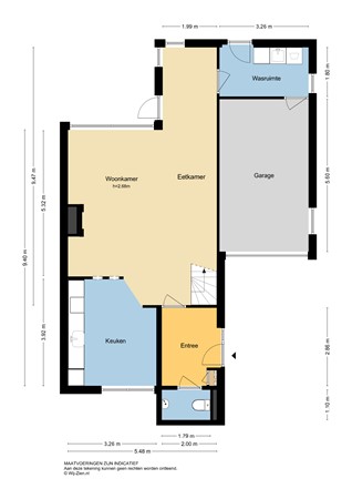Akkerwinde 40, 2951 HB Alblasserdam - Plattegrond BG - 2D - Akkerwinde 40 te Alblasserdam.jpg