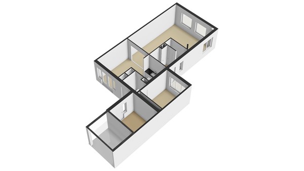 Burgemeester Nieborgstraat 4, 2957 KJ Nieuw-Lekkerland - Plattegrond BG - 3D - Burgemeester Nieborgstraat 4 te Nieuw-Lekkerland.jpg
