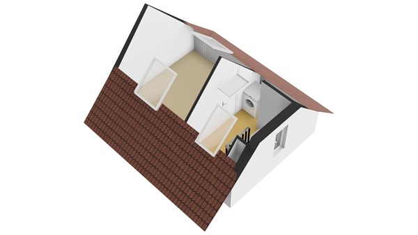 Burgemeester Nieborgstraat 4, 2957 KJ Nieuw-Lekkerland - Plattegrond 2E - 3D - Burgemeester Nieborgstraat 4 te Nieuw-Lekkerland.jpg