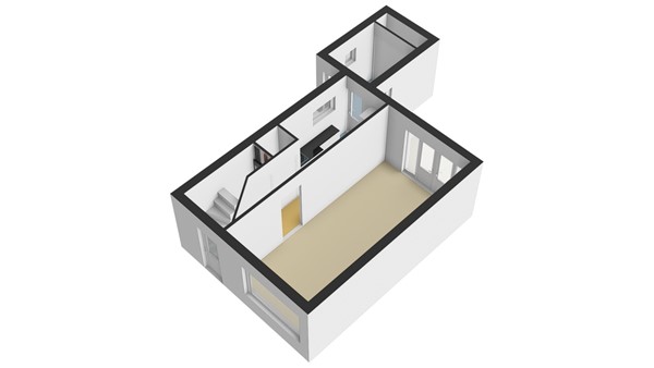 Esdoornlaan 13, 2951 BE Alblasserdam - Plattegrond BG - 3D - Esdoornlaan 13 te Alblasserdam.jpg