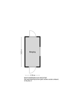 Esdoornlaan 13, 2951 BE Alblasserdam - Plattegrond BR - 2D - Esdoornlaan 13 te Alblasserdam.jpg