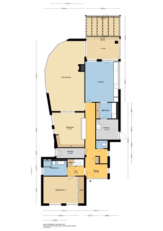 Karper 4, 2954 BP Alblasserdam - Plattegrond BG - 2D - Karper 4 te Alblasserdam.jpg