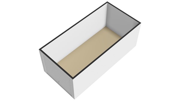 Brederostraat 43, 2951 TE Alblasserdam - Plattegrond Garage - 3D - Brederostraat 43 te Alblasserdam.jpg