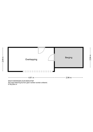 Blokweersingel 74, 2953 XA Alblasserdam - Plattegrond BR - 2D - Blokweersingel 74 te Alblasserdam.jpg