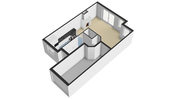 Lijsterbeshof 22, 3355 CD Papendrecht - Plattegrond BG - 3D - Lijsterbeshof 22 te Papendrecht.jpg