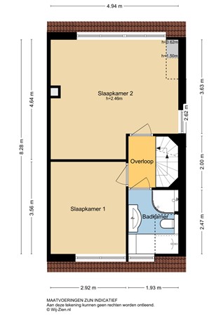 Lijsterbeshof 22, 3355 CD Papendrecht - Plattegrond 1E - 2D - Lijsterbeshof 22 te Papendrecht.jpg