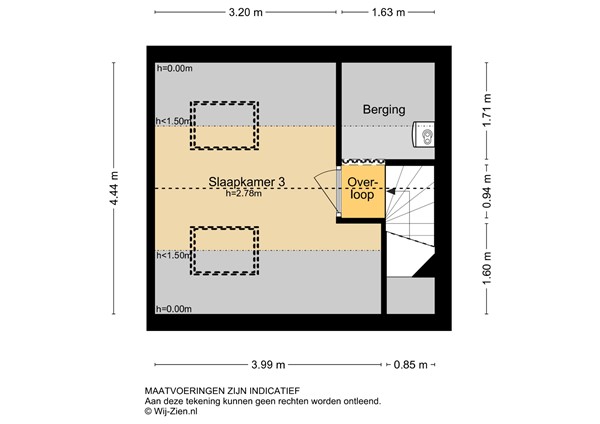 Lijsterbeshof 22, 3355 CD Papendrecht - Plattegrond 2E - 2D - Lijsterbeshof 22 te Papendrecht.jpg