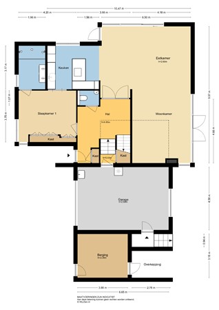Noord En Landzigt 9, 2953 DZ Alblasserdam - Plattegrond BG - 2D - Noord en Landzigt 9 te Alblasserdam.jpg