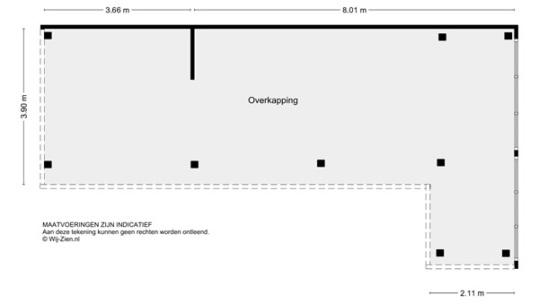 Noord En Landzigt 9, 2953 DZ Alblasserdam - Plattegrond OK - 2D - Noord en Landzigt 9 te Alblasserdam.jpg