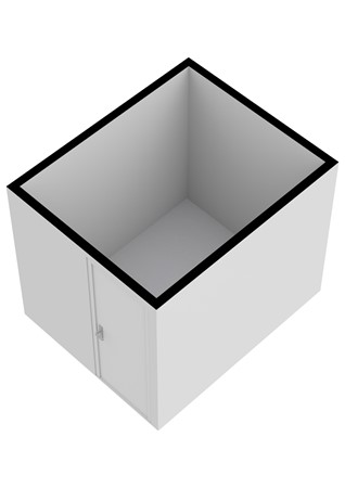 Raadhuisplein 33, 2951 GS Alblasserdam - Plattegrond berging - 3D - Raadhuisplein 33 te Alblasserdam.jpg