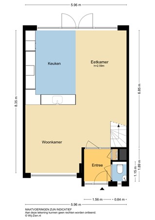 A. Anemastraat 20, 3354 AA Papendrecht - Begane grond - 2D- A Anemastraat 20 in Papendrecht.jpg
