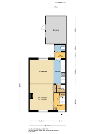Lekdijk 377, 2957 VA Nieuw-Lekkerland - Plattegrond BG - 2D - Lekdijk 377 te Nieuw-Lekkerland.jpg