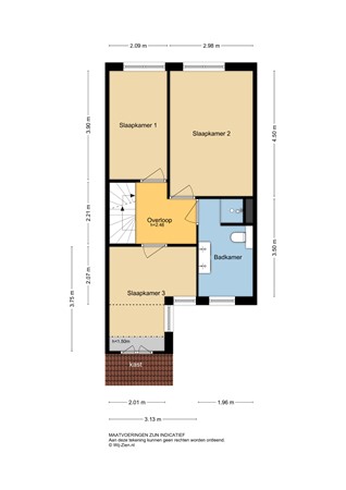 Dokter Rietveldplein 51, 3353 SH Papendrecht - Plattegrond EV - 2D - Dokter Rietveld 51 te Papendrecht.jpg