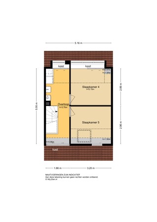 Dokter Rietveldplein 51, 3353 SH Papendrecht - Plattegrond TV - 2D - Dokter Rietveld 51 te Papendrecht.jpg