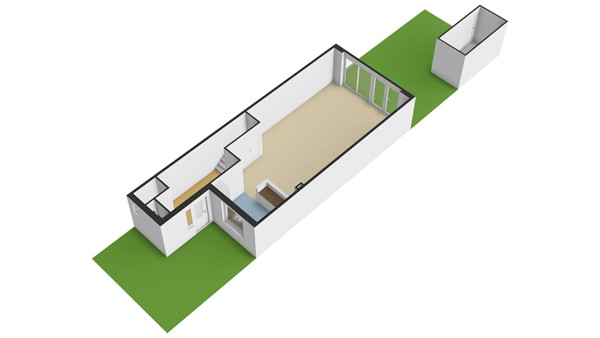 Dokter Rietveldplein 51, 3353 SH Papendrecht - Plattegrond Perceel - 3D - Dokter Rietveld 51 te Papendrecht.jpg