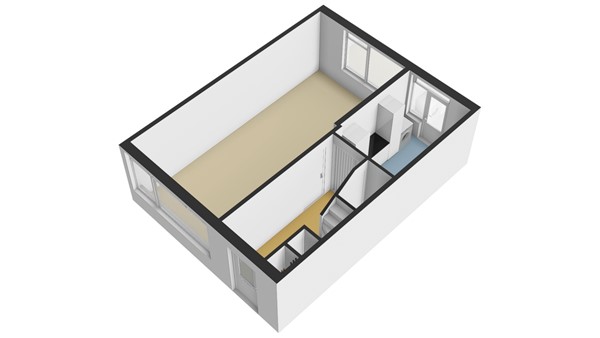 Planetenlaan 69, 2957 SM Nieuw-Lekkerland - Plattegrond BG - 3D - Planetenlaan 69 te Nieuw-Lekkerland.jpg