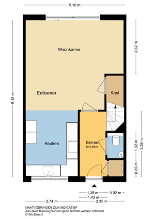 Barkstraat 33, 2957 EB Nieuw-Lekkerland - Begane grond - 2D - Barkstraat 33 NWL.jpg