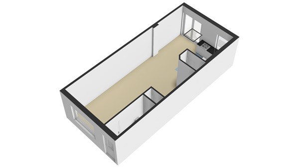 Beatrixweg 8, 2961 AA Kinderdijk - Begane grond - 3D - Beatrixweg 8 te Kinderdijk.jpg
