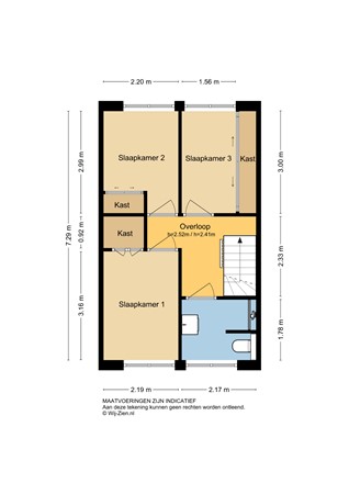 Beatrixweg 8, 2961 AA Kinderdijk - Eerste verdieping - 2D - Beatrixweg 8 te Kinderdijk.jpg